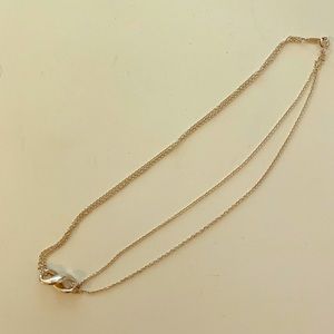 Tiffany Sterling Silver Infinity Necklace